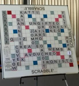 Final game board 2015 WESPA Championship