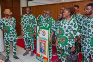 NSF WESPAC 2023 team with Sen. Akpabio