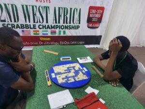 Former African champion Nsikak Etim meets Doko on the board 